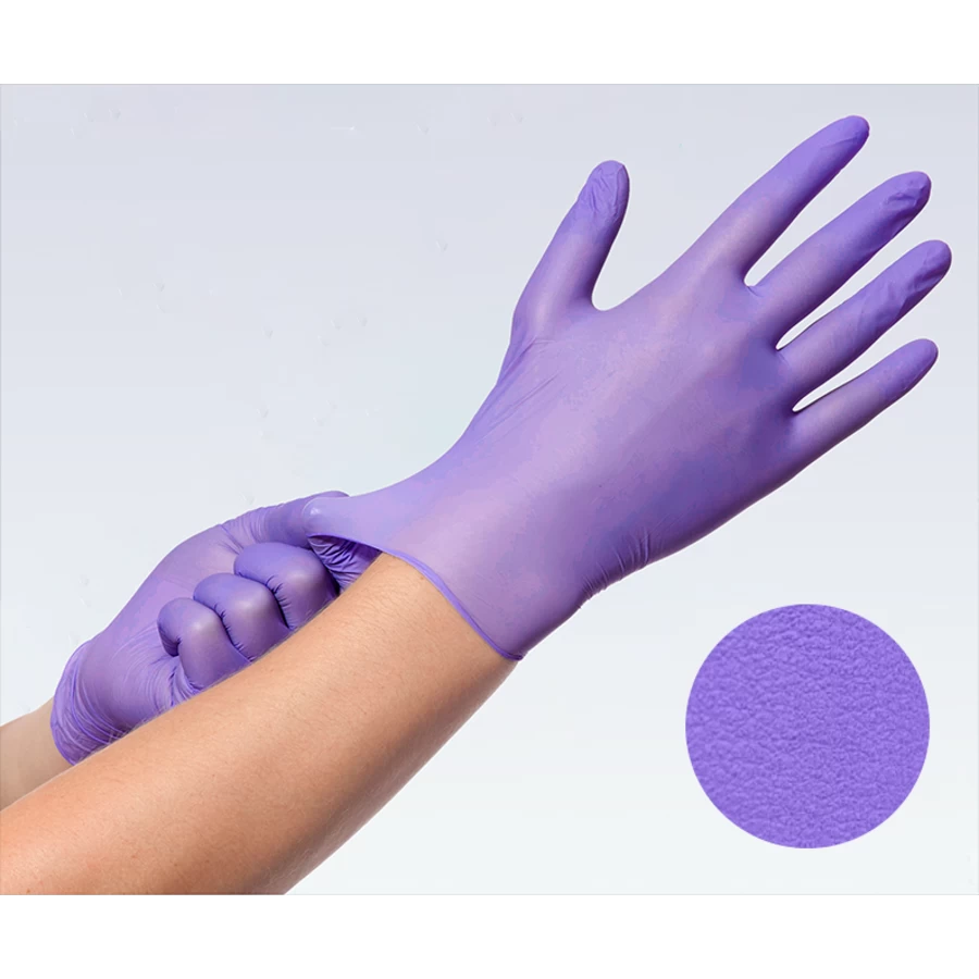 Comforties Soft Nitril Easyglide Lila Handschoen Maat S 3 Comforties Soft Nitril Easyglide Lila Handschoen Maat S