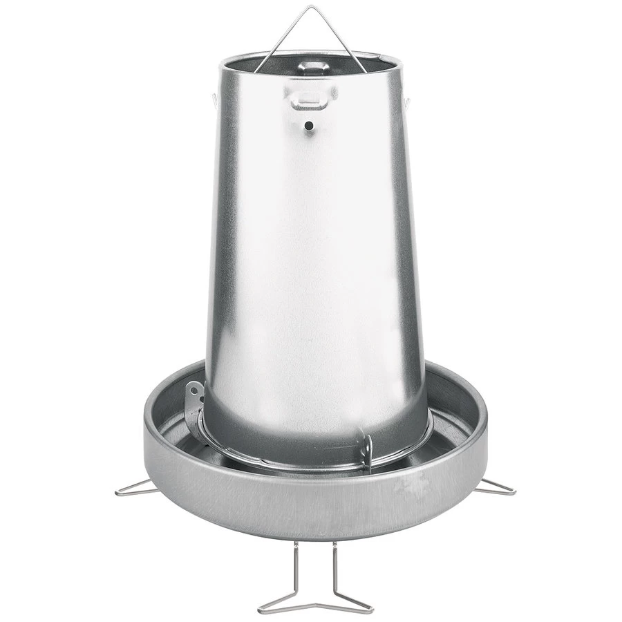 Duvo+ Gegalvaniseerde Kippenvoerbak 4 Duvo+ Gegalvaniseerde Kippenvoerbak - Afbeelding 2