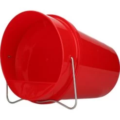 Gaun Pluimvee Drinkemmer Kunststof 6 L Red