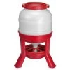 Gaun Voertoren 30 Liter Rood -Gevogelte Korting gaun voertoren 30 liter rood