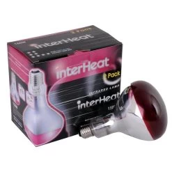 Interheat 2x Infrarood Warmtelampen