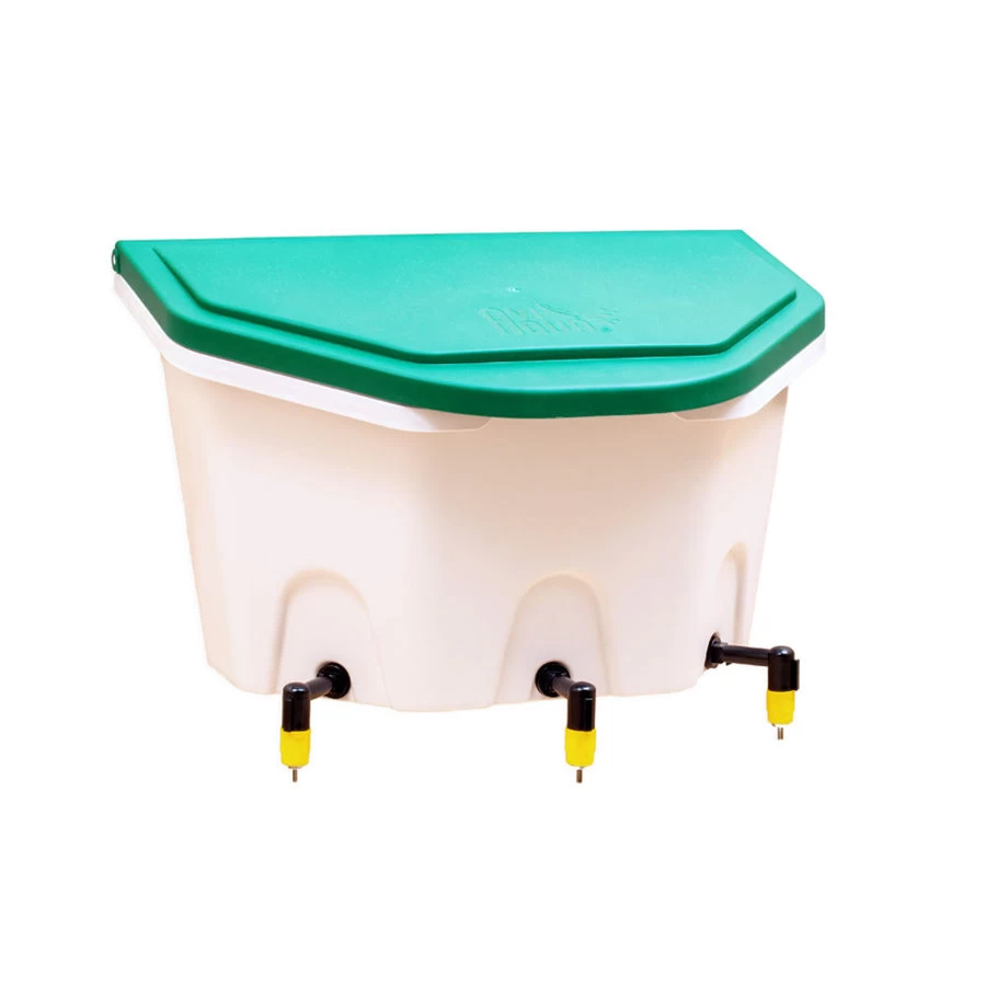 Junai.nl AviAqua Drinker 8 Liter Met Drie Drinknippels | Voor Pluimvee 3 Junai.nl AviAqua Drinker 8 Liter Met Drie Drinknippels | Voor Pluimvee