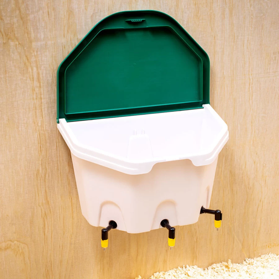 Junai.nl AviAqua Drinker 8 Liter Met Drie Drinknippels | Voor Pluimvee 4 Junai.nl AviAqua Drinker 8 Liter Met Drie Drinknippels | Voor Pluimvee - Afbeelding 2