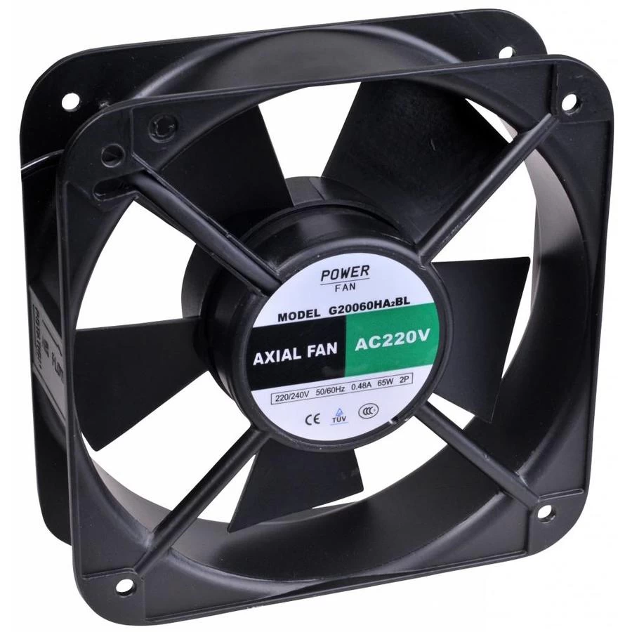 Powerfan Ventilator 180x180x65 Mm Met Kogellagers 3 Powerfan Ventilator 180x180x65 Mm Met Kogellagers
