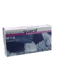 Semperguard Latex Handschoenen Wit 100 Stuks