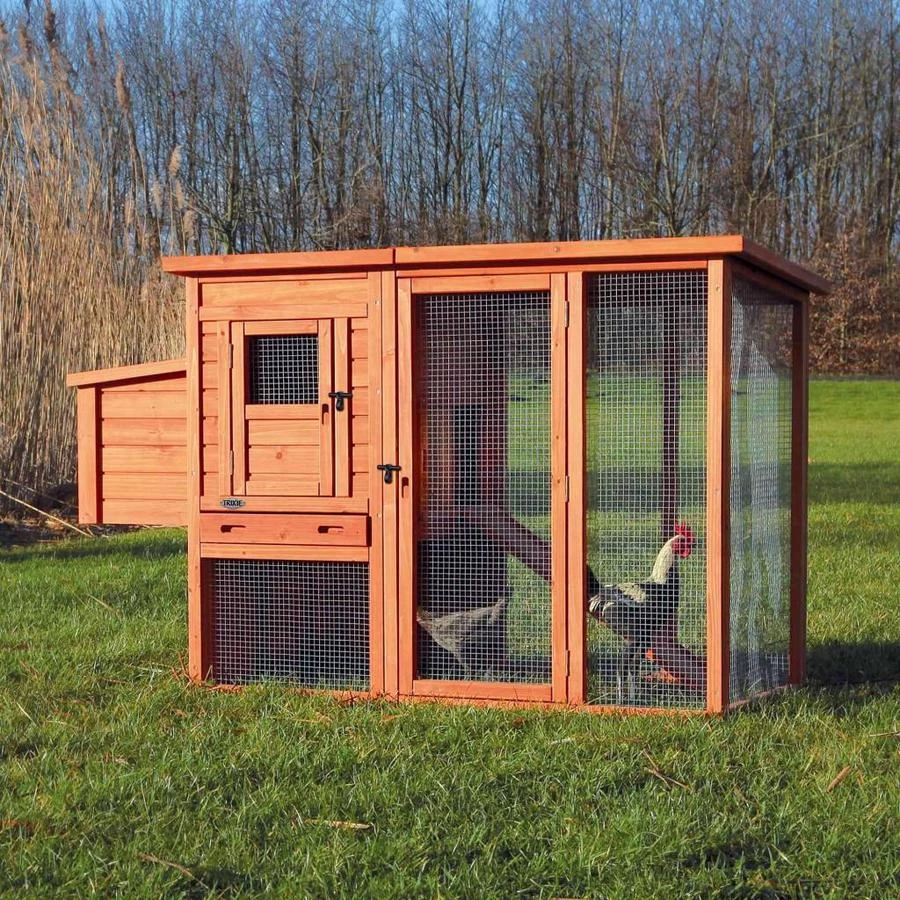 Trixie Kippenhok Met Ren 3 Trixie Kippenhok Met Ren